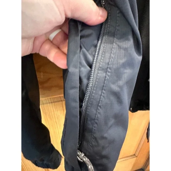 Men's Vintage Timberland Weathergear Windbreaker size M. Hood & zip pockets p - Picture 6 of 8